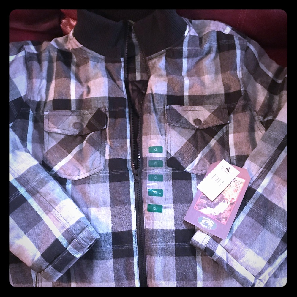 Women’s Stillwater Supply Company plaid jacket